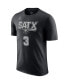 ფოტო #3 პროდუქტის Men's Keldon Johnson Black San Antonio Spurs 2022/23 Statement Edition Name and Number T-shirt