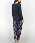 Фото #4 товара Пижама MOOD Pajamas Ultra Soft с длинным рукавом, цвет Вишневый цвет