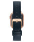 ფოტო #6 პროდუქტის Women's Navy Genuine Leather Band Compatible with 38/40/41mm Apple Watch