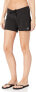Фото #1 товара Volcom Women's 243653 Black Simply Solid 5 Inch Boardshort Swimwear Size 5