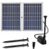 Фото #1 товара Fontanna do oczka wodnego stawu solarna 1350 l/h 1.6 m 2 x 6 W