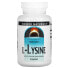 Фото #1 товара Пробиотический порошок L-Lysine Source Naturals 100 г