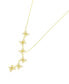 Фото #1 товара Macy's cubic Zirconia Butterfly Necklace (2 ct. t.w.) in 14k Gold Over Sterling Silver
