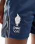 Фото #3 товара Le Coq Sportif Paris 2024 Olympics training shorts in blue