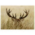 Wandbild Hirsch Watchful Deer