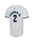 Фото #3 товара Youth Jazz Chisholm White Miami Marlins Home Limited Player Jersey