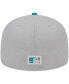 Фото #5 товара Men's Gray, Teal Detroit Tigers 59FIFTY Fitted Hat