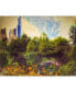 Фото #1 товара Central Park Painted Gallery-Wrapped Canvas Wall Art - 16" x 20"