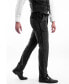 Men's Skinny Modern Fit Velvet Tuxedo Dress Pants