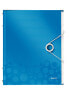 Esselte Leitz WOW - Polypropylene (PP) - Blue - Portrait - A4 - 80 g/m² - 260 mm