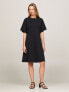 Фото #1 товара Solid Short-Sleeve Fit And Flare Dress