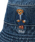 Men's Polo Bear Denim Bucket Hat