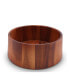 Фото #1 товара Acacia Wood Serving Bowl for Fruits or Salads Tulip Shape Style Large Wooden Single Bowl