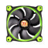 Фото #2 товара Thermaltake Riing 14 - Fan - 14 cm - 1400 RPM - 28.1 dB - 51.15 cfm - Black - Green