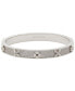 Silver-Tone Heritage Bloom Bangle Bracelet