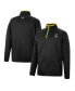 Men's Black Appalachian State Mountaineers Rebound Quarter-Snap Jacket