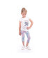ფოტო #2 პროდუქტის Toddler, Child Annie Zebra Cream Graphic Jersey Tunic Top