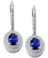 Sapphire (1-1/10 ct. t.w.) & Diamond (3/8 ct. t.w.) in 14k White Gold