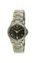 Men's Two-Tone Bracelet Watch with Two Tone Gold Plated & Silver Sport Bezel