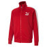 Фото #1 товара Puma Iconic T7 Full Zip Track Jacket Mens Red Casual Athletic Outerwear 58942311