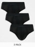 Calvin Klein CK Black 3-pack briefs in black