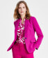 Фото #4 товара Women's Flap-Pocket Blazer