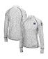 ფოტო #1 პროდუქტის Women's White Notre Dame Fighting Irish OHT Military-Inspired Appreciation Officer Arctic Camo Fitted Lightweight 1/4-Zip Jacket