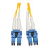 Фото #1 товара Tripp N370-01M Duplex Singlemode 9/125 Fiber Patch Cable (LC/LC) - 1M (3 ft.) - 1 m - OFNR - LC - ST