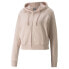 Фото #1 товара Puma Her FullZip Hoodie Womens Pink Casual Outerwear 84983247