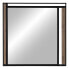 Фото #1 товара Настенное зеркало NUDE Чёрный Бежевый 70 x 2 x 70 cm