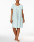 ფოტო #1 პროდუქტის Plus Size Tricot Flutter Sleeve Short Gown