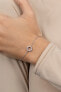 Fashion silver ring bracelet BRC26WRBW