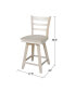 Фото #9 товара Emily Counter Height Stool with Swivel and Auto Return