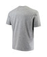 ფოტო #4 პროდუქტის Men's Gray Clemson Tigers Big and Tall Tri-Blend T-shirt