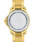 ფოტო #3 პროდუქტის Men's Swiss Series 800 Gold-Tone PVD Stainless Steel Bracelet Diver Watch 40mm