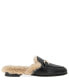 Women's Zorie Tailored Faux-Fur Slip-On Loafer Mules