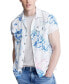 Фото #4 товара Men's Salaman Printed Short Sleeve Button-Front Camp Shirt