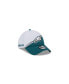 ფოტო #1 პროდუქტის Men's White, Midnight Green Philadelphia Eagles 2023 Sideline 39THIRTY Flex Hat