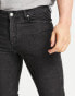 ASOS DESIGN corduroy skinny jeans in dark grey