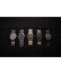 ფოტო #7 პროდუქტის Men's Raptor Black Stainless Steel Bracelet Watch 46mm