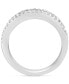 ფოტო #4 პროდუქტის EFFY® Sapphire (1-5/8 ct. t.w.) & Diamond (1/4 ct. t.w.) Ring in 14k White Gold