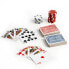 Фото #3 товара Настольная игра для компании Maverick Покер набор из двух колод фишек и костей в металлическом портфеле