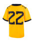Фото #3 товара Футболка для малышей Nike #22 Золотая футболка игры West Virginia Mountaineers