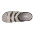 Фото #4 товара Propet Hatcher Slide Mens Grey Casual Sandals MSO031L-021