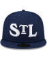 Фото #2 товара Men's Navy St. Louis Cardinals 2024 Rickwood Classic 59FIFTY Fitted Hat