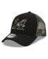 Фото #1 товара Men's Black Chase Briscoe Camo 9FORTY A-Frame Trucker Adjustable Hat
