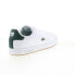Фото #15 товара Lacoste Graduate Pro 222 1 Mens White Leather Lifestyle Sneakers Shoes