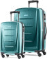 Фото #8 товара Samsonite Winfield 2 Hard Shell Luggage with Swivel Wheels, Cactus green, Winfield 2 Hard Luggage with Spinning Reels