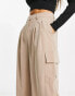 Фото #6 товара Vero Moda tailored cargo pants in camel