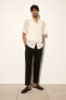 Фото #1 товара Regular Fit Linen-blend Pants